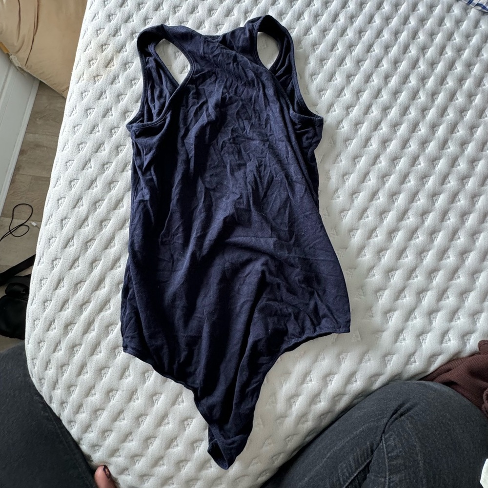 Navy Blue Bodysuit